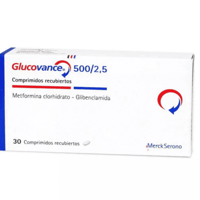 GLUCOVANCE 500 MG/2,5 MG