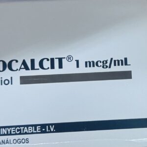 Triocalcit 1mcg/mL x50 ampollas